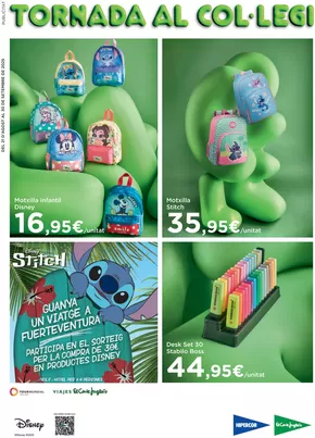 Catálogo El Corte Inglés en Sabadell | Vuelta al cole | 2025-08-21T00:00:00.000Z - 2025-09-30T00:00:00.000Z