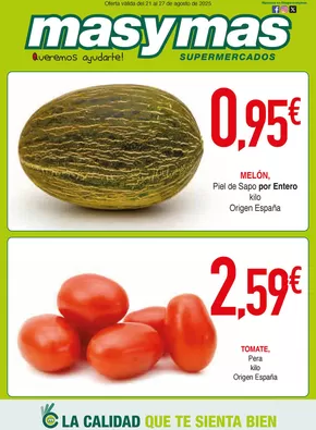 Oferta válida del 21 al 27 de agosto de 2025