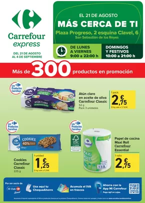 Catálogo Carrefour Express | Más cerca de ti | 2025-08-21T00:00:00.000Z - 2025-09-04T00:00:00.000Z