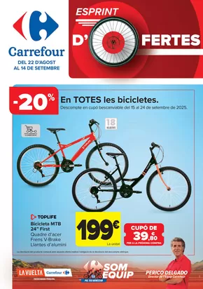 Catálogo Carrefour en Igualada | VUELTA CICLISTA | 2025-08-22T00:00:00.000Z - 2025-09-14T00:00:00.000Z