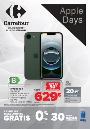 Catálogo Carrefour en Girona | TECNOLOGIA | 2025-08-26T00:00:00.000Z - 2025-09-10T00:00:00.000Z