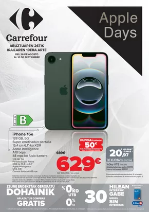 Catálogo Carrefour en Erandio | TECNOLOGIA | 2025-08-26T00:00:00.000Z - 2025-09-10T00:00:00.000Z