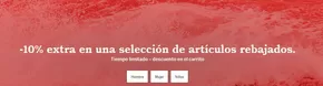 -10% extra en una selección de artículos rebajados