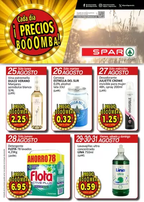 Catálogo SPAR en Don Benito | SPAR bombazos 25 - 31 agosto | 2025-08-25T00:00:00.000Z - 2025-08-31T00:00:00.000Z