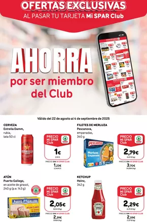 Catálogo SPAR Gran Canaria | OFERTAS EXCLUSIVAS | 2025-08-22T00:00:00.000Z - 2025-09-04T00:00:00.000Z