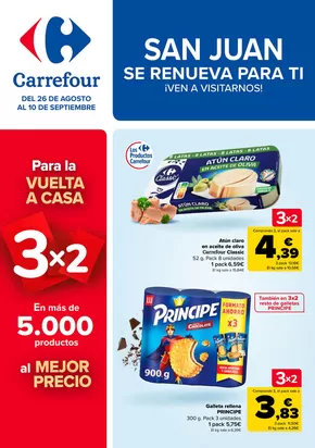 Catálogo Carrefour en Sant Joan d'Alacant | 3x2 | 2025-08-26T00:00:00.000Z - 2025-09-10T00:00:00.000Z