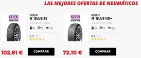 Las mejores ofertas de neumáticos