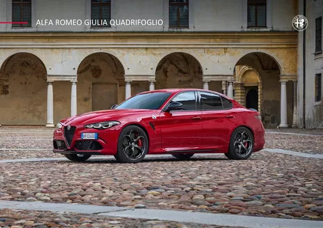 Catálogo Alfa Romeo | ALFA ROMEO GIULIA QUADRIFOGLIO | 2025-08-22T00:00:00.000Z - 2025-12-31T00:00:00.000Z