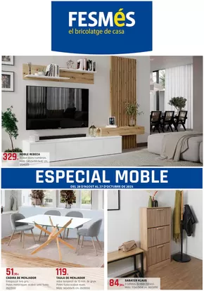 Catálogo Fes Més en Terrassa | Especial Moble | 2025-08-28T00:00:00.000Z - 2025-10-27T00:00:00.000Z