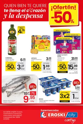¡OFERTÓN! 2a unidad -50% EROSKI CITY
