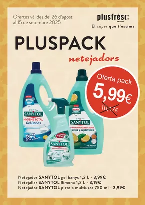 Catálogo Plusfresc en Tarragona | Ofertes vàlides del 26 d’agost al 15 de setembre 2025 | 2025-08-26T00:00:00.000Z - 2025-09-15T00:00:00.000Z
