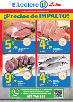 Catálogo E.Leclerc en Aranjuez | PRECIOS DE IMPACTO | 2025-08-26T00:00:00.000Z - 2025-08-30T00:00:00.000Z