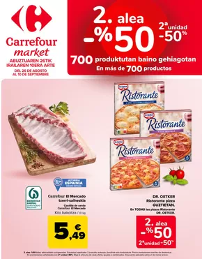 2a unitat -50% en més de 700productos