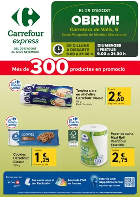 Catálogo Carrefour Express en Gijón | OBRIM! | 2025-08-29T00:00:00.000Z - 2025-09-12T00:00:00.000Z