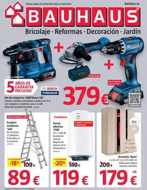 Catálogo BAUHAUS en Madrid | Bricolaje, reformas, decoración y jardín | 2025-08-28T00:00:00.000Z - 2025-09-24T00:00:00.000Z