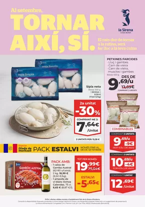 Catálogo La Sirena | Al Setembre, Tornar Aixi, Si. | 2025-08-28T00:00:00.000Z - 2025-09-10T00:00:00.000Z