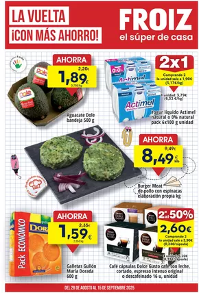 Catálogo Froiz en Celanova | LA VUELTA ¡CON MÁS AHORRO! | 2025-09-04T00:00:00.000Z - 2025-09-15T00:00:00.000Z