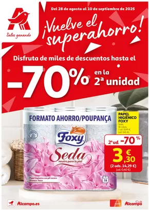 Catálogo Alcampo en Madrid | Del 28 de agosto al 10 de septiembre de 2025 | 2025-08-29T00:00:00.000Z - 2025-09-10T00:00:00.000Z