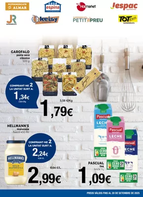 Preus válidos fins al 20 de septembrie de 2025