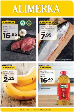 Catálogo Alimerka en Gijón | Semanal del - Alimerka | 2025-09-01T00:00:00.000Z - 2025-09-07T00:00:00.000Z