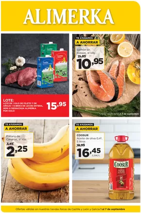 Catálogo Alimerka en Ponferrada | Semanal del - Alimerka | 2025-09-01T00:00:00.000Z - 2025-09-07T00:00:00.000Z