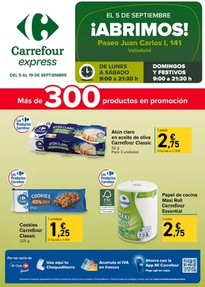 Catálogo Carrefour Express en Alicante | Abrimos!  | 2025-09-05T00:00:00.000Z - 2025-09-19T00:00:00.000Z