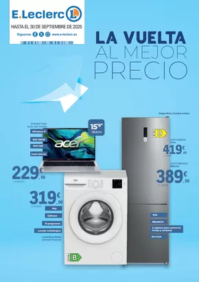 Catálogo E.Leclerc en Almería | Ofertas Electro Septiembre | 2025-09-01T00:00:00.000Z - 2025-09-30T00:00:00.000Z