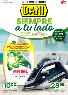Catálogo Supermercados Dani | Del 01 al 15 de septiembre de 2025 | 2025-09-02T00:00:00.000Z - 2025-09-15T00:00:00.000Z