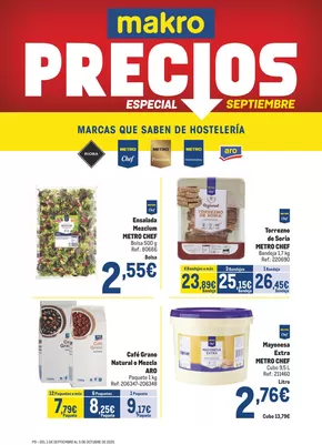 Catálogo Makro en Granada | DEL 1 DE SEPTIEMBRE AL 5 DE OCTUBRE DE 2025 | 2025-09-02T00:00:00.000Z - 2025-10-05T00:00:00.000Z