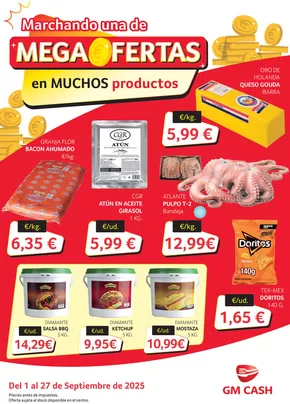 Catálogo Gros Mercat en Santa Cruz de Tenerife | Marchando una de MEGA OFERTAS en MUCHOS productos | 2025-09-02T00:00:00.000Z - 2025-09-27T00:00:00.000Z