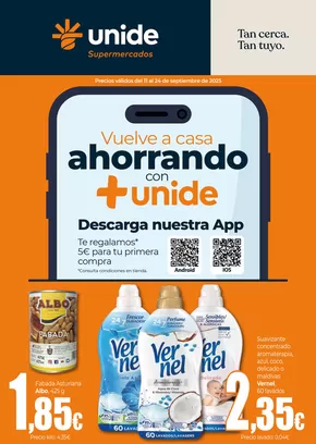 Tan cerca. Tan tuyo. UNIDE Supermercados Canarias