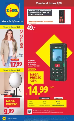 Catálogo Lidl en Madrid | ¡Bazar Lidl! Ofertas válidas del 08/09 al 14/09 | 2025-09-08T00:00:00.000Z - 2025-09-14T00:00:00.000Z