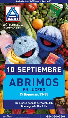 Catálogo ALDI en Madrid | ¡Nuevo Aldi en Madrid! | 2025-09-03T00:00:00.000Z - 2025-09-14T00:00:00.000Z