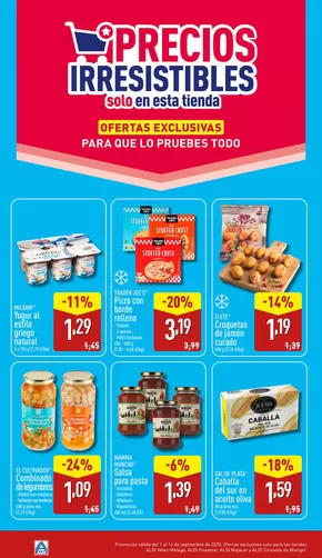 Catálogo ALDI | ¡Precios irresistibles! | 2025-09-01T00:00:00.000Z - 2025-09-14T00:00:00.000Z