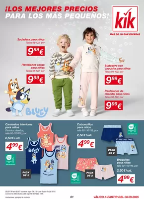 Catálogo KIK en Palma de Mallorca |  Los mejores precios para los más pequeños! | 2025-09-08T00:00:00.000Z - 2025-09-14T00:00:00.000Z