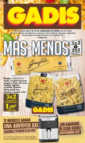 Catálogo Gadis en Íscar | Precios válidos del 4 al 10 de septiembre de 2025 | 2025-09-04T00:00:00.000Z - 2025-09-10T00:00:00.000Z