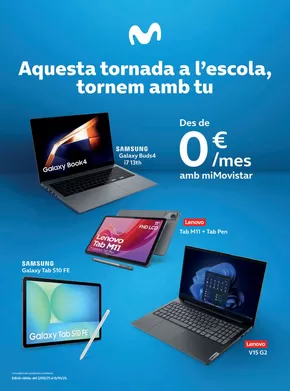Catálogo Movistar | Aquesta tornada a l’escola, tornem amb tu | 2025-09-04T00:00:00.000Z - 2025-09-30T00:00:00.000Z