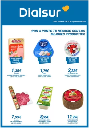 Catálogo Dialsur Cash & Carry | ¡Pon a punto tu negocio con los mejores productos! | 2025-09-10T00:00:00.000Z - 2025-09-24T00:00:00.000Z