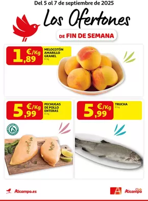 Catálogo Alcampo en Salamanca | Del 5 al 7 de septiembre de 2025 | 2025-09-05T00:00:00.000Z - 2025-09-07T00:00:00.000Z