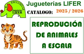 Catálogo Jugueterías Lifer en San Cristobal de la Laguna (Tenerife) | Reprodución de animales a escala | 2025-09-09T00:00:00.000Z - 2026-12-31T00:00:00.000Z