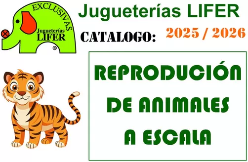 Catálogo Jugueterías Lifer en Santa Cruz de Tenerife | Reprodución de animales a escala | 2025-09-09T00:00:00.000Z - 2026-12-31T00:00:00.000Z