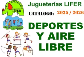 Catálogo Jugueterías Lifer en San Cristobal de la Laguna (Tenerife) | Deportes y aire libre | 2025-09-09T00:00:00.000Z - 2026-12-31T00:00:00.000Z