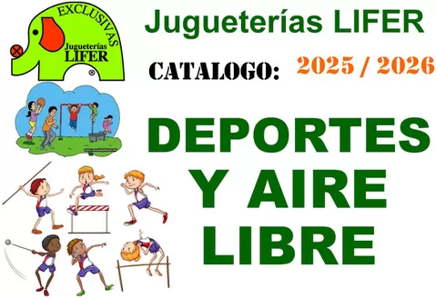 Catálogo Jugueterías Lifer en Santa Cruz de Tenerife | Deportes y aire libre | 2025-09-09T00:00:00.000Z - 2026-12-31T00:00:00.000Z