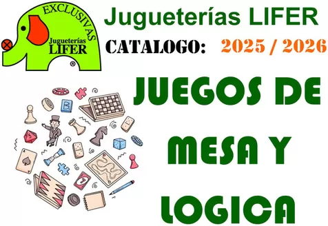 Catálogo Jugueterías Lifer en Santa Cruz de Tenerife | Juegos de mesa y logica | 2025-09-09T00:00:00.000Z - 2026-12-31T00:00:00.000Z