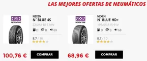 Las mejores ofertas de neumáticos