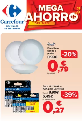 Catálogo Carrefour | BAZAR- CASA HOGAR | 2025-09-12T00:00:00.000Z - 2025-09-18T00:00:00.000Z