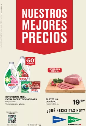 Catálogo Hipercor en Telde | Nuestros Mejores Precios | 2025-09-11T00:00:00.000Z - 2025-09-24T00:00:00.000Z