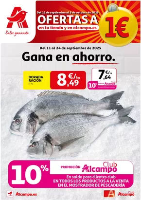 Catálogo Alcampo en Orihuela | Gana en ahorro | 2025-09-12T00:00:00.000Z - 2025-09-24T00:00:00.000Z