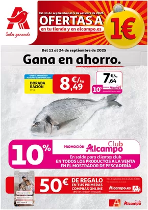 Catálogo Alcampo en Alcalá de Henares | Gana en ahorro | 2025-09-12T00:00:00.000Z - 2025-09-24T00:00:00.000Z