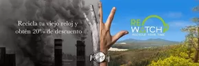 Recicla tu viejo reloj y obtén 20% de descuento